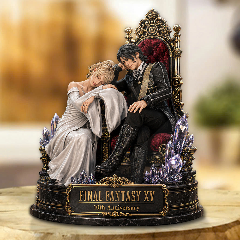 Final Fantasy XV 10th Anniversary Custom Shape Acrylic Plaque – GNE7970