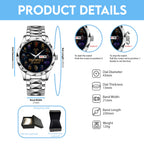 Final Fantasy X 25th Anniversary Alloy Luxury Quartz Watch – GNE7851