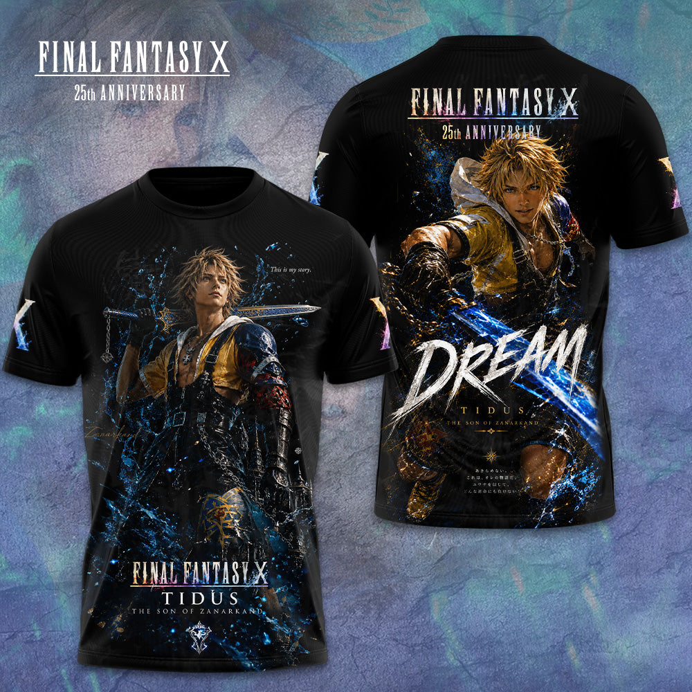 Final Fantasy X 25th Anniversary 3D Apparel – GNE6855
