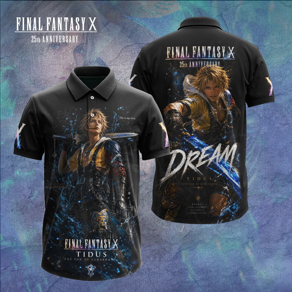 Final Fantasy X 25th Anniversary 3D Apparel – GNE6855