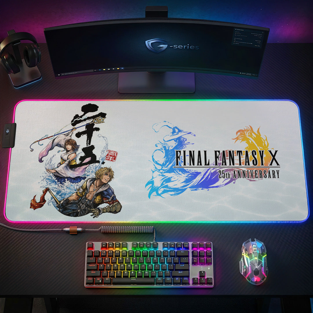Final Fantasy X 25th Anniversary Custom Gaming Desk Mat – GNE7415