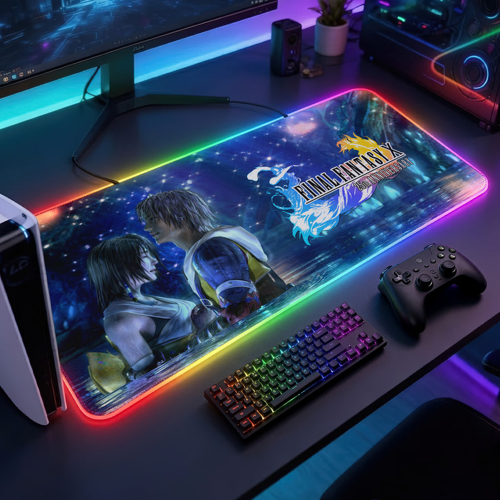 Final Fantasy X 25th Anniversary Custom Gaming Desk Mat – GNE6942
