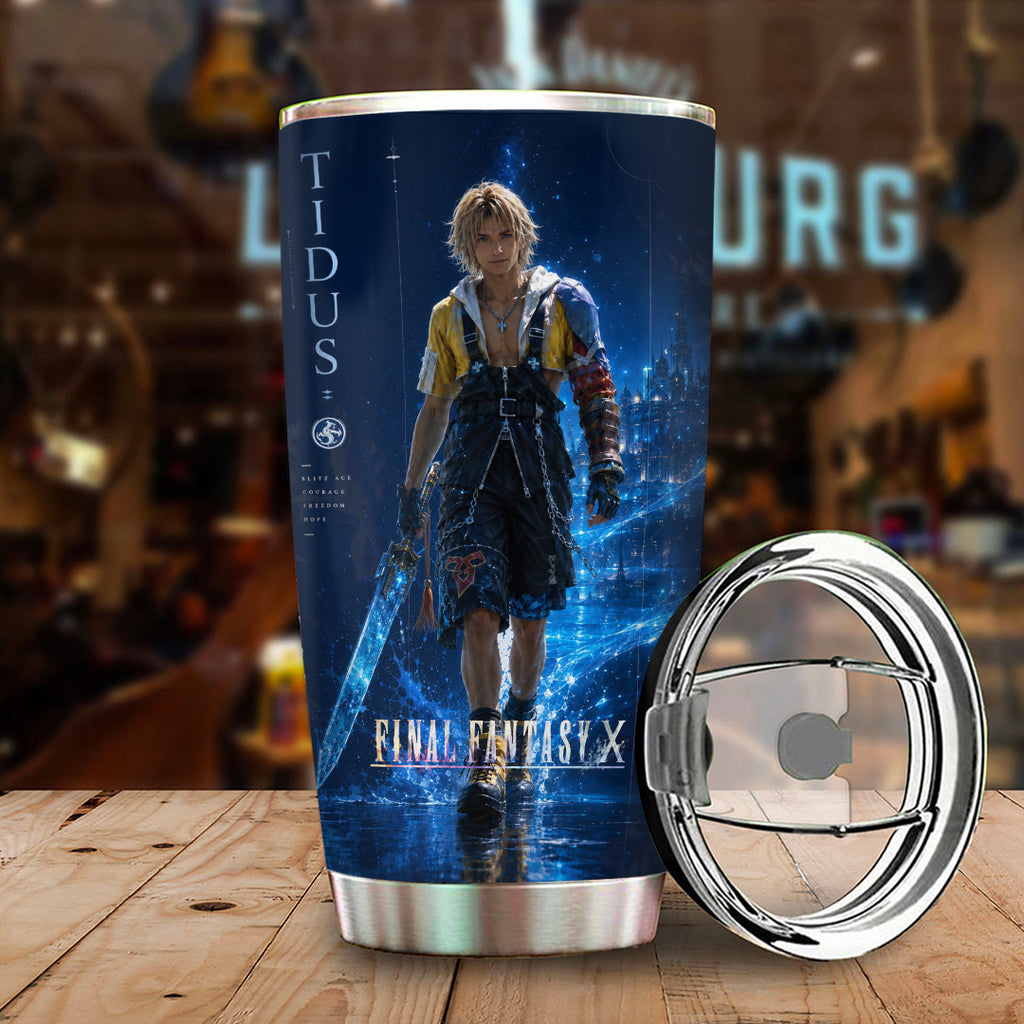 Final Fantasy X 25th Anniversary Tumbler Cup – GNE7386