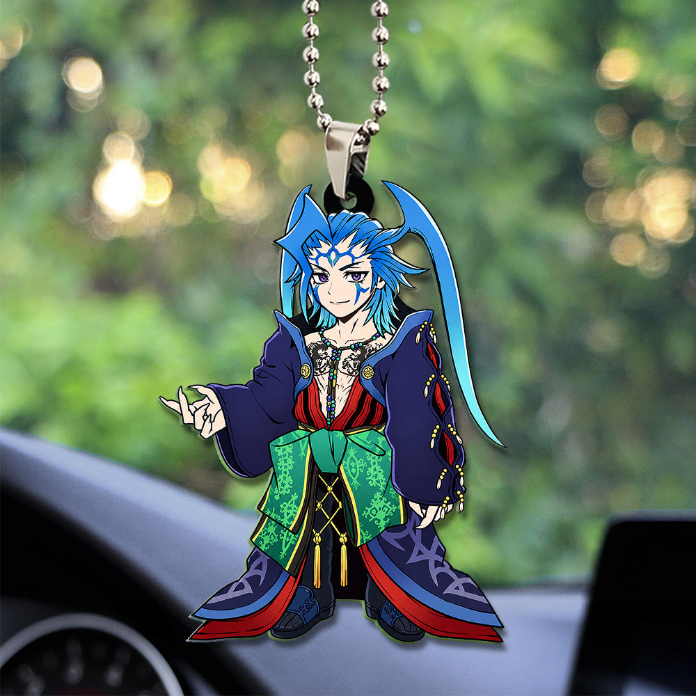 Final Fantasy X 25th Anniversary Custom shape 2-sided Acrylic Car Ornament – GNE7660
