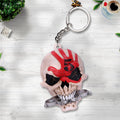 Five Finger Death Punch Custom Shape 2-sided Keychain – GNE8043