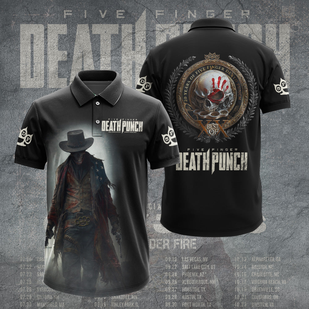 Five Finger Death Punch Tour 2026 3D Apparel – GNE4854