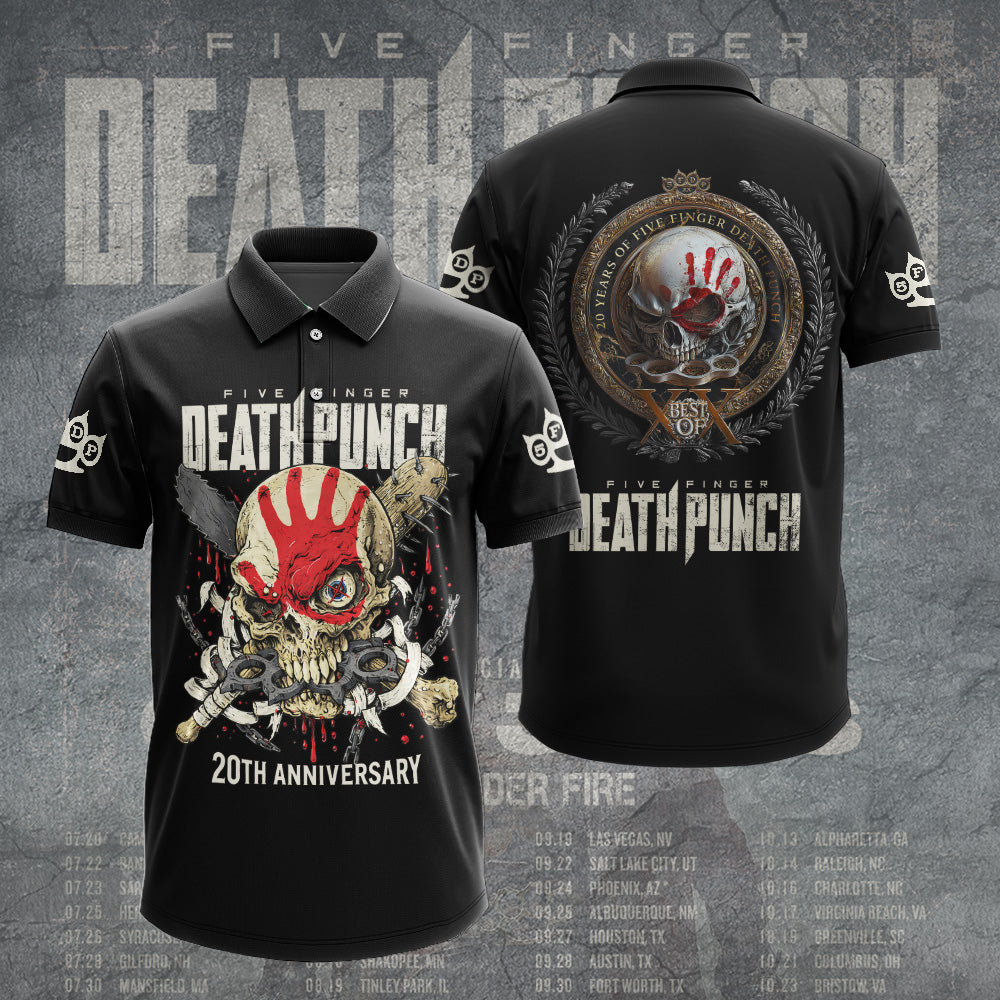 Five Finger Death Punch Tour 2026 3D Apparel – GNE4864