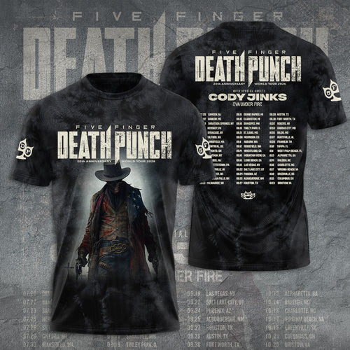 Five Finger Death Punch Tour 2026 3D Apparel – TANTN20403