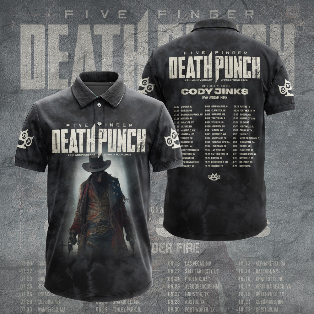 Five Finger Death Punch Tour 2026 3D Apparel – TANTN20403