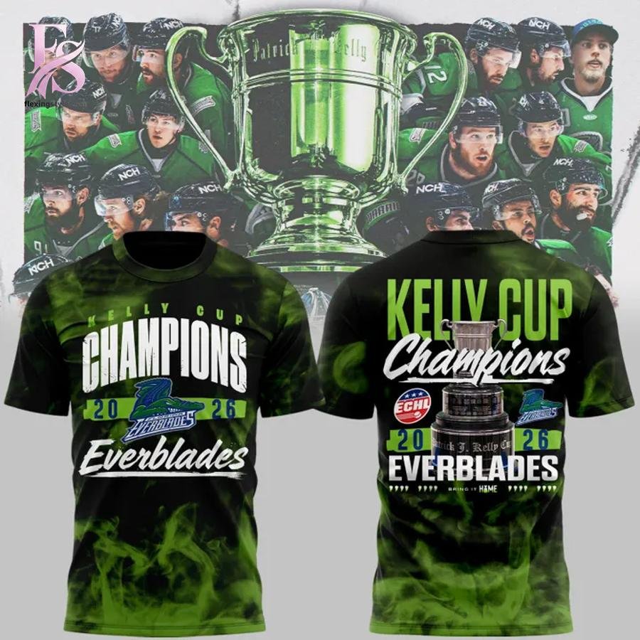 Florida Everblades 2025-26 KELLY CUP CHAMPIONS Shirt