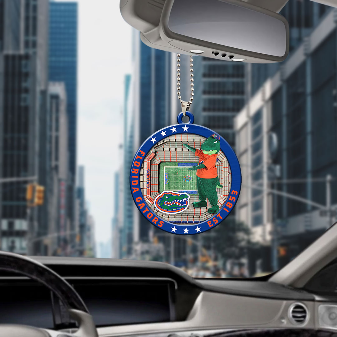 Florida Gators Football Custom shape 2-sided Acrylic Car Ornament – HOATT13128