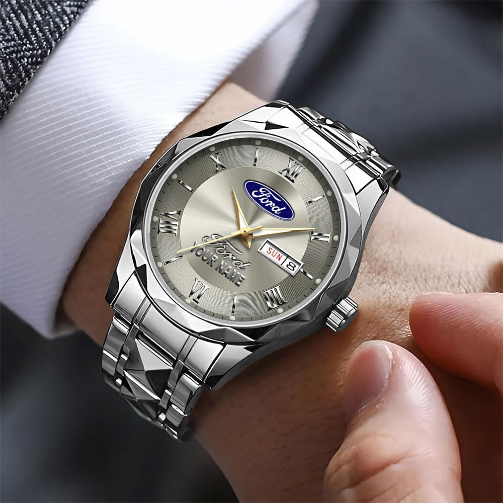 Personalized Ford Alloy Luxury Quartz Watch – TANTN20928