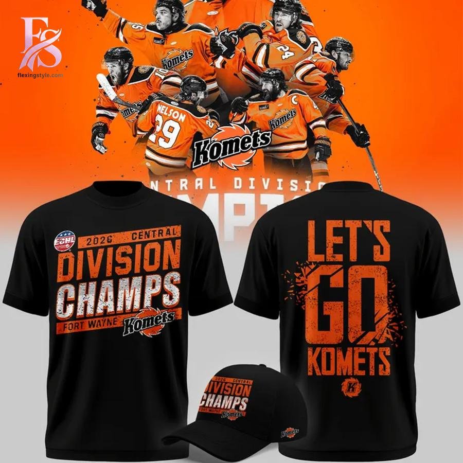 Fort Wayne Komets Division Champions 2026 Hoodie
