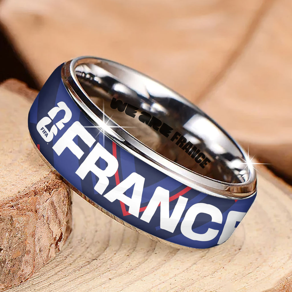 France FIFA World Cup 2026 Custom Alloy Ring – TANTN24234