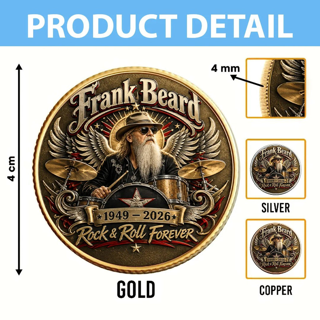 Frank Beard Commemorative Coin – TMTHU8730
