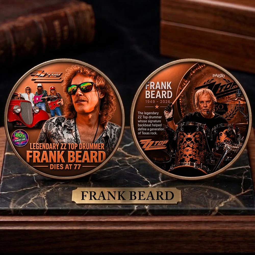 Frank Beard x ZZ Top Commemorative Coin – GNE8241