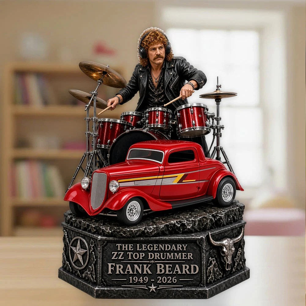 Frank Beard x ZZ Top Custom Shape Acrylic Plaque – GNE8244