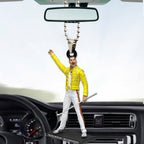 Freddie Mercury Custom shape 2-sided Acrylic Car Ornament – TMTHU2943