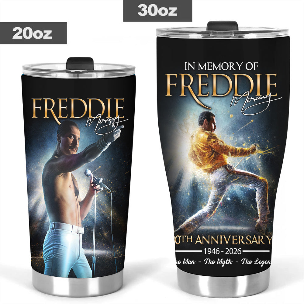 Freddie Mercury 80th Anniversary Tumbler Cup – MAITM14155