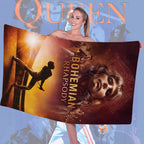Freddie Mercury Rectangle Beach Towel – TMTHU6154