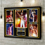 Freddie Mercury Rectangle Canvas With Inner Frame – HOATT15245