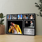 Freddie Mercury Rectangle Canvas With Inner Frame – MAITM9592