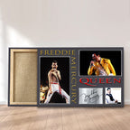 Freddie Mercury Rectangle Canvas With Inner Frame – MAITM9593