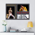 Freddie Mercury Rectangle Canvas With Inner Frame – MAITM9593