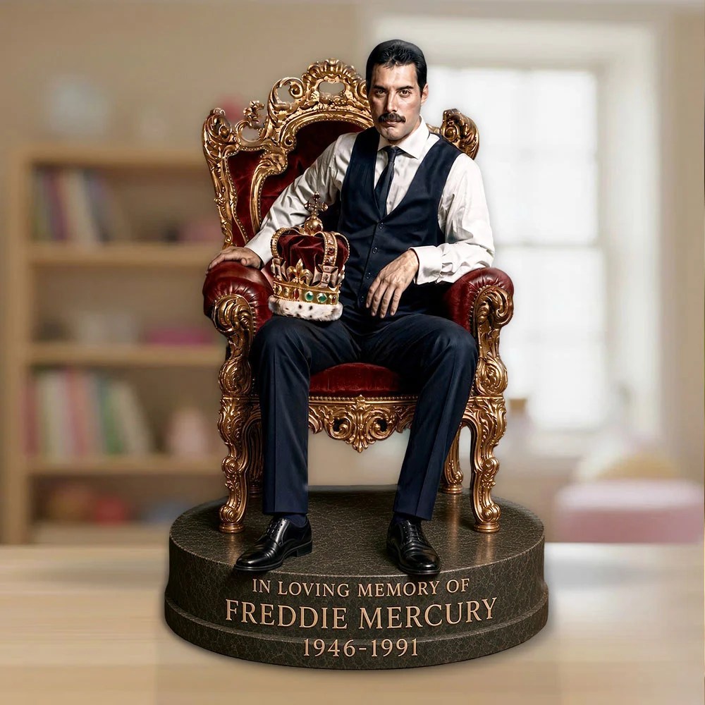 Freddie Mercury Custom Shape Acrylic Plaque – MAITM15335