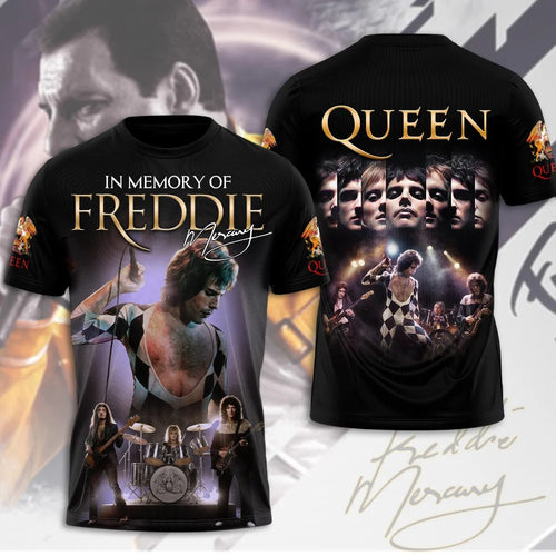 Freddie Mercury x Queen Band 3D Apparel – MAITM15334