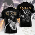 Freddie Mercury x Queen Band 3D Apparel – MAITM15336