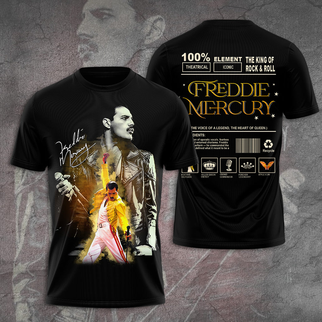 Freddie Mercury 3D Apparel – TANTN 12080