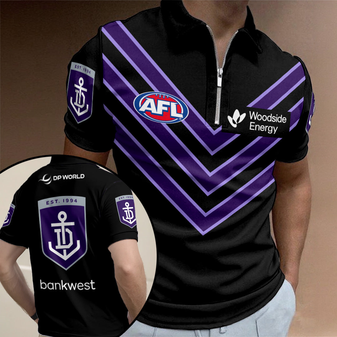 Fremantle Dockers Zip Polo Shirt – TANTN24903