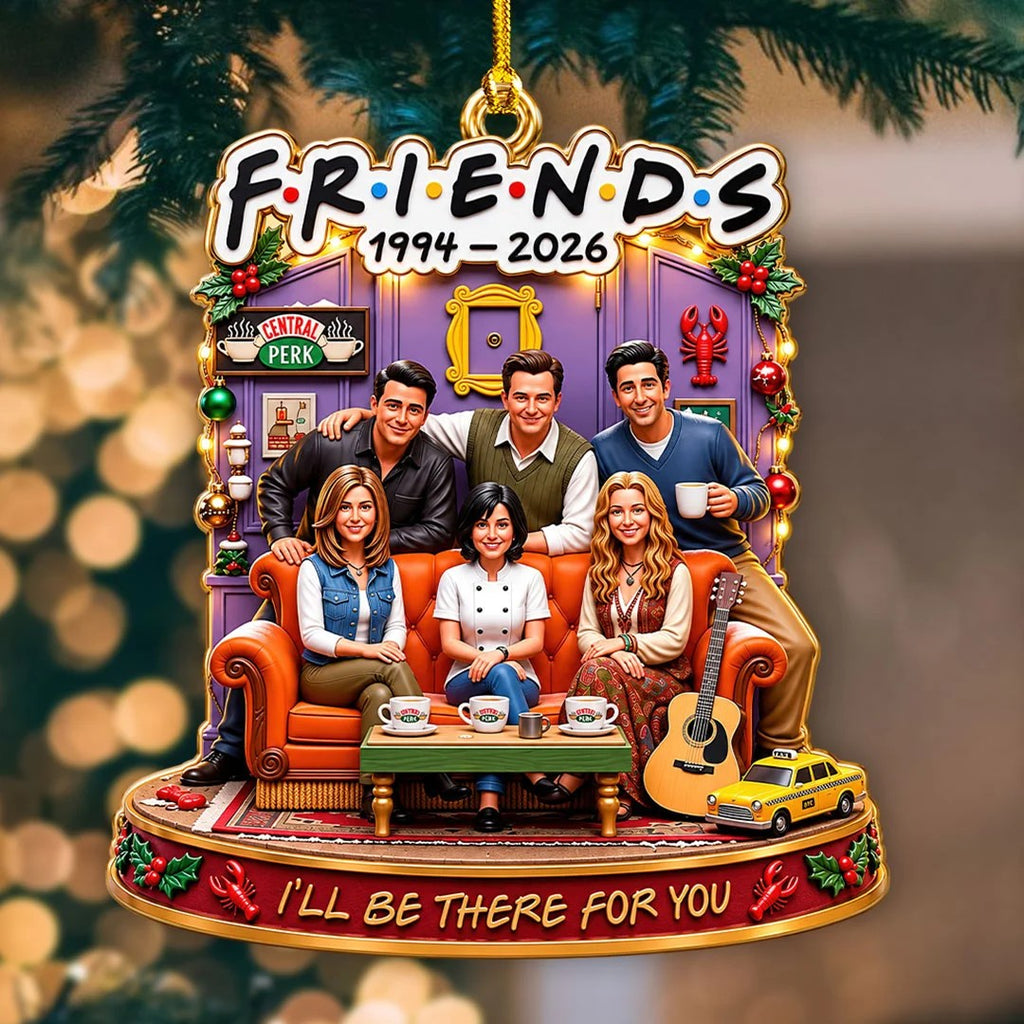 Friends Custom Shape 2-side Printed Acrylic Ornament – HOATT21544