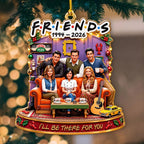 Friends Custom Shape 2-side Printed Acrylic Ornament – HOATT21544