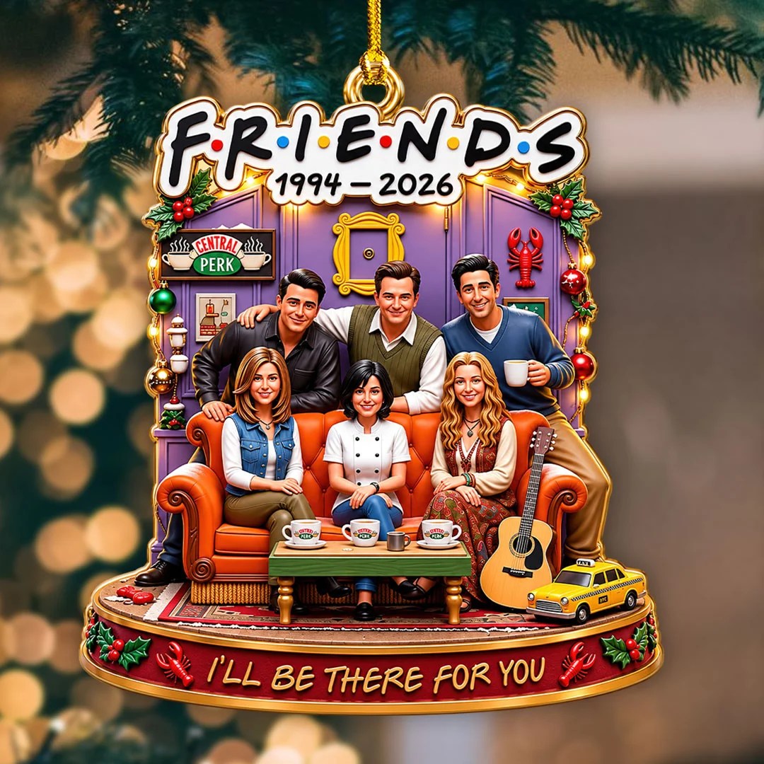 Friends Custom Shape 2-side Printed Acrylic Ornament – HOATT21544