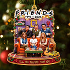 Friends Custom Shape 2-side Printed Acrylic Ornament – HOATT21544