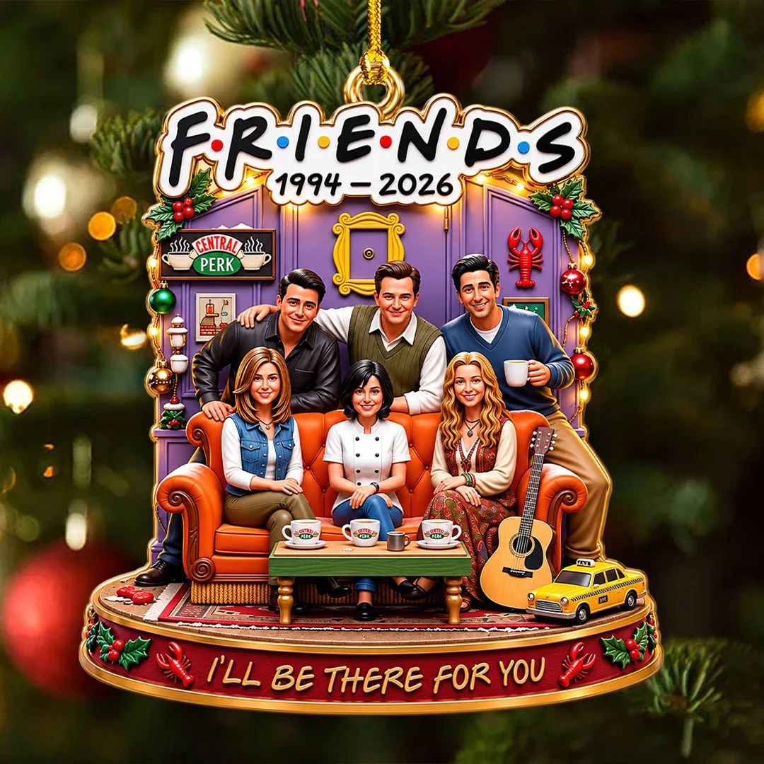 Friends Custom Shape 2-side Printed Acrylic Ornament – HOATT21544