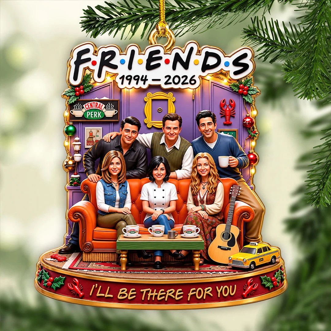 Friends Custom Shape 2-side Printed Acrylic Ornament – HOATT21544