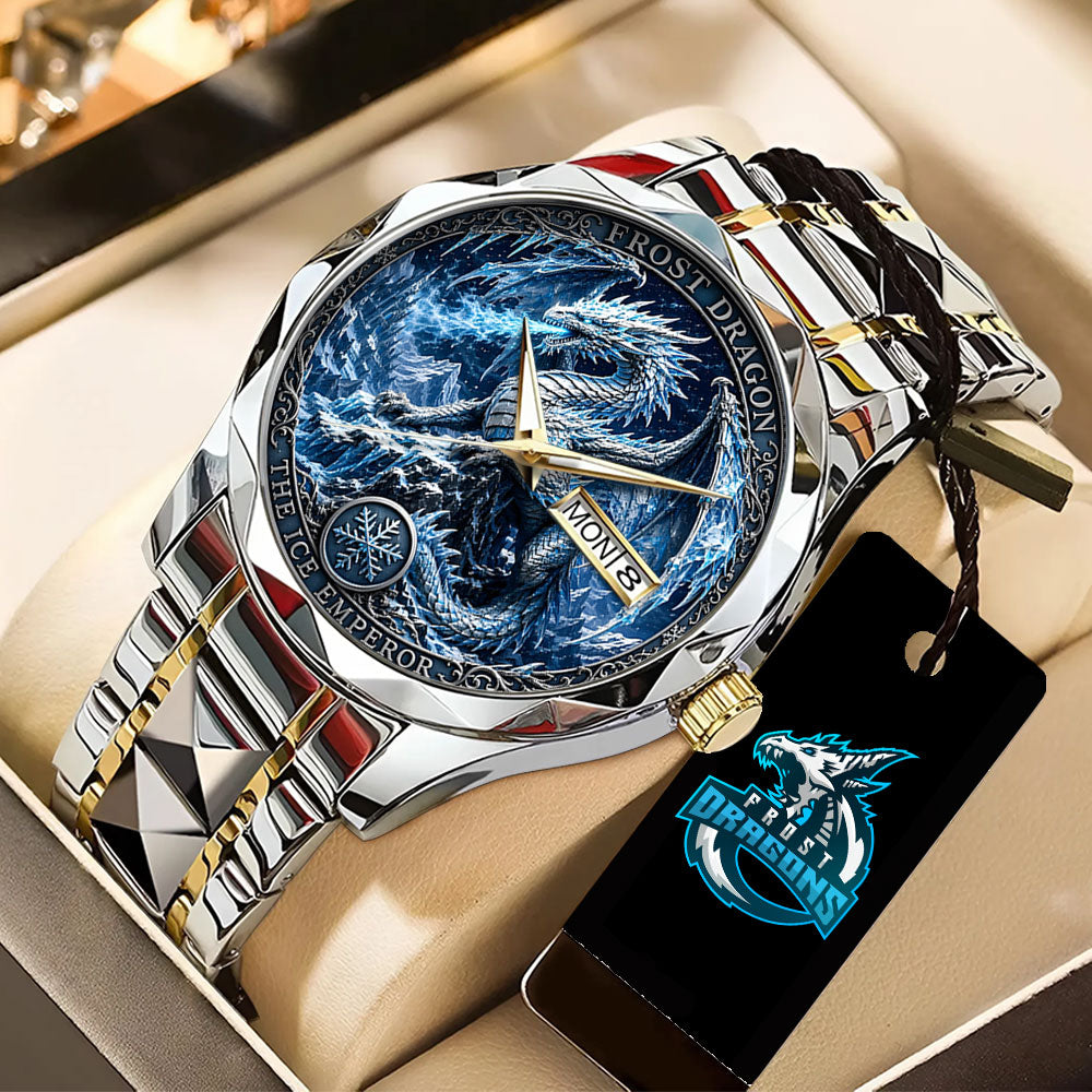 Frost Dragon Alloy Luxury Quartz Watch – TANTN24705