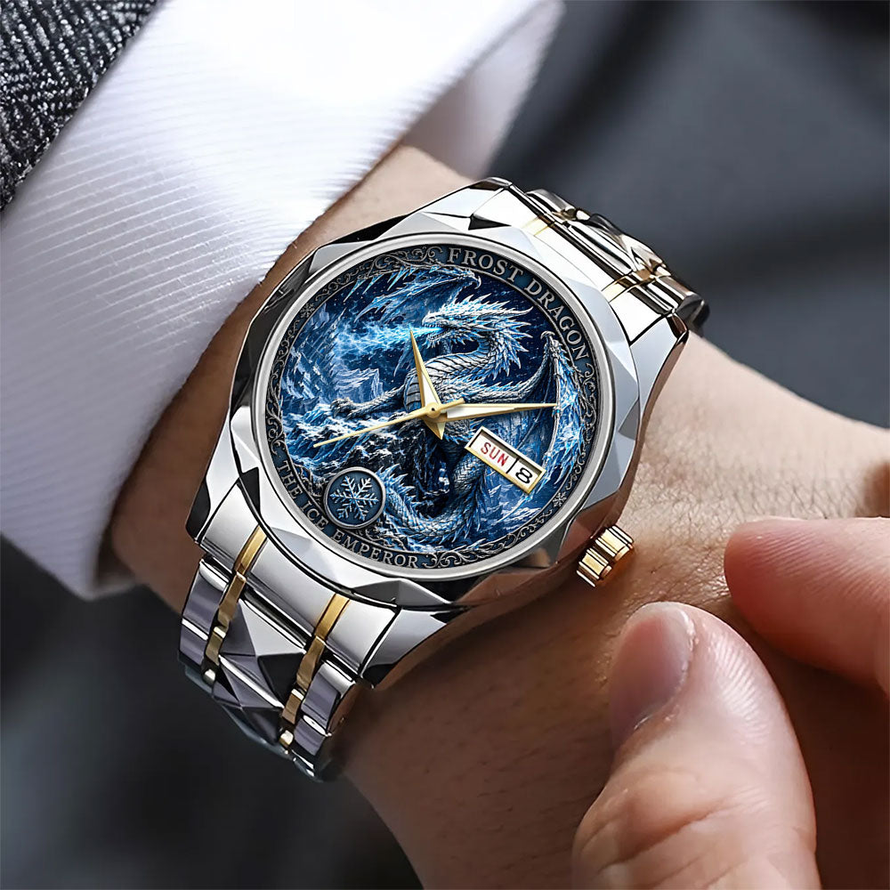 Frost Dragon Alloy Luxury Quartz Watch – TANTN24705