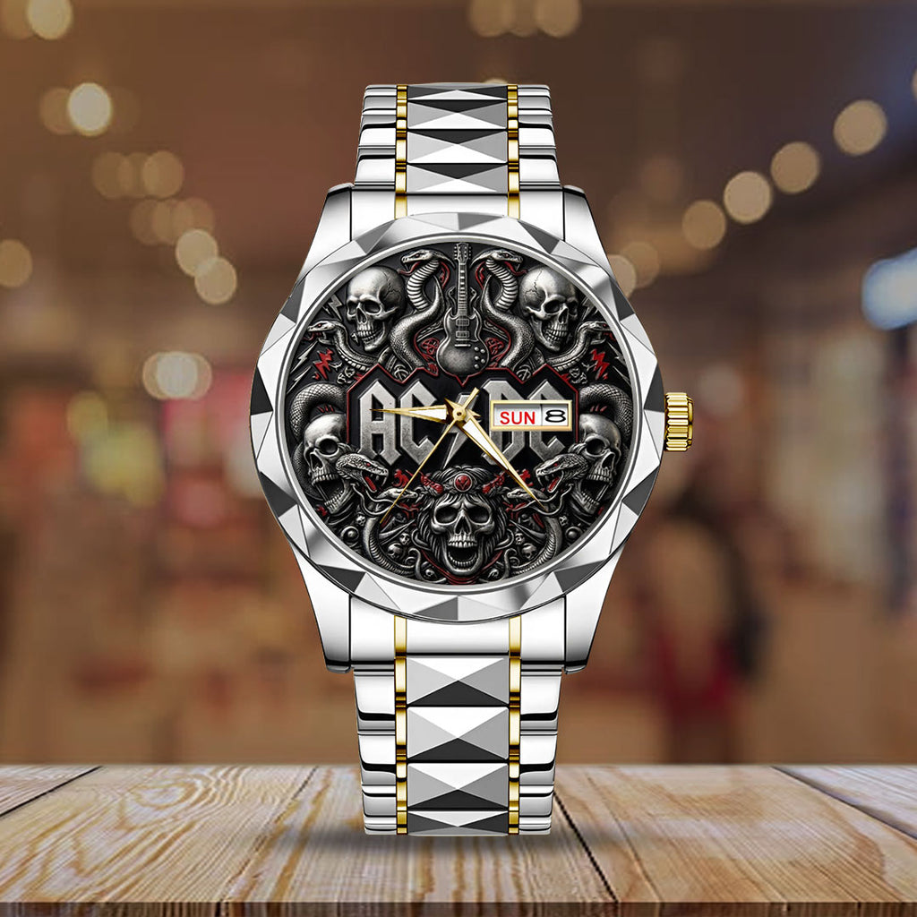 AC/DC Alloy Luxury Quartz Watch – GNE5041