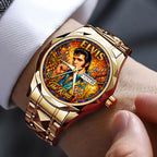 Elvis Presley Alloy Luxury Quartz Watch – GNE5128