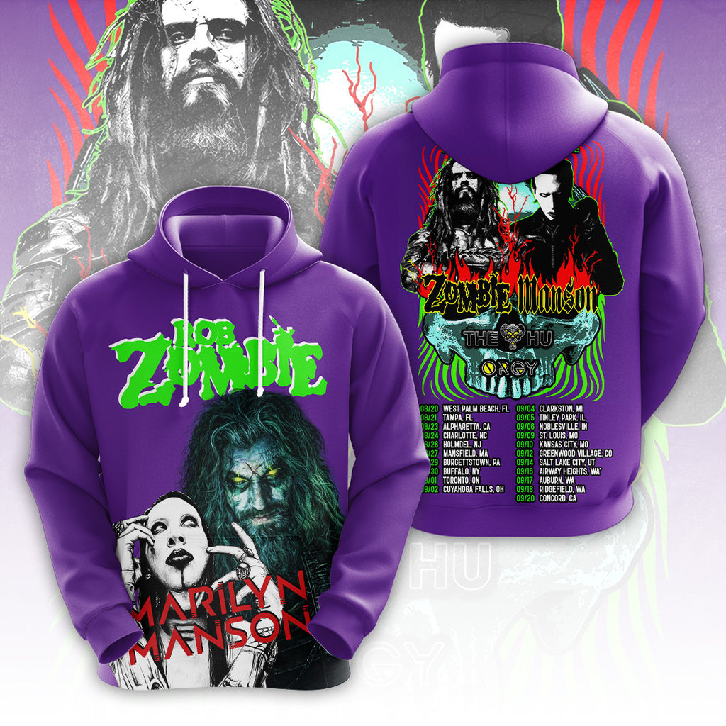 Marilyn Manson x Rob Zombie 3D Apparel – GNE5145