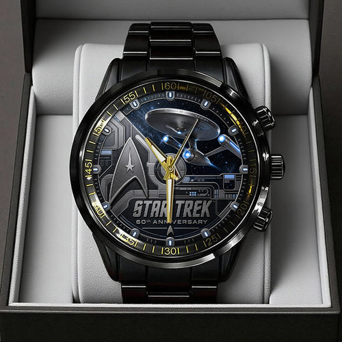 Star Trek Black Stainless Steel Watch – GNE7742