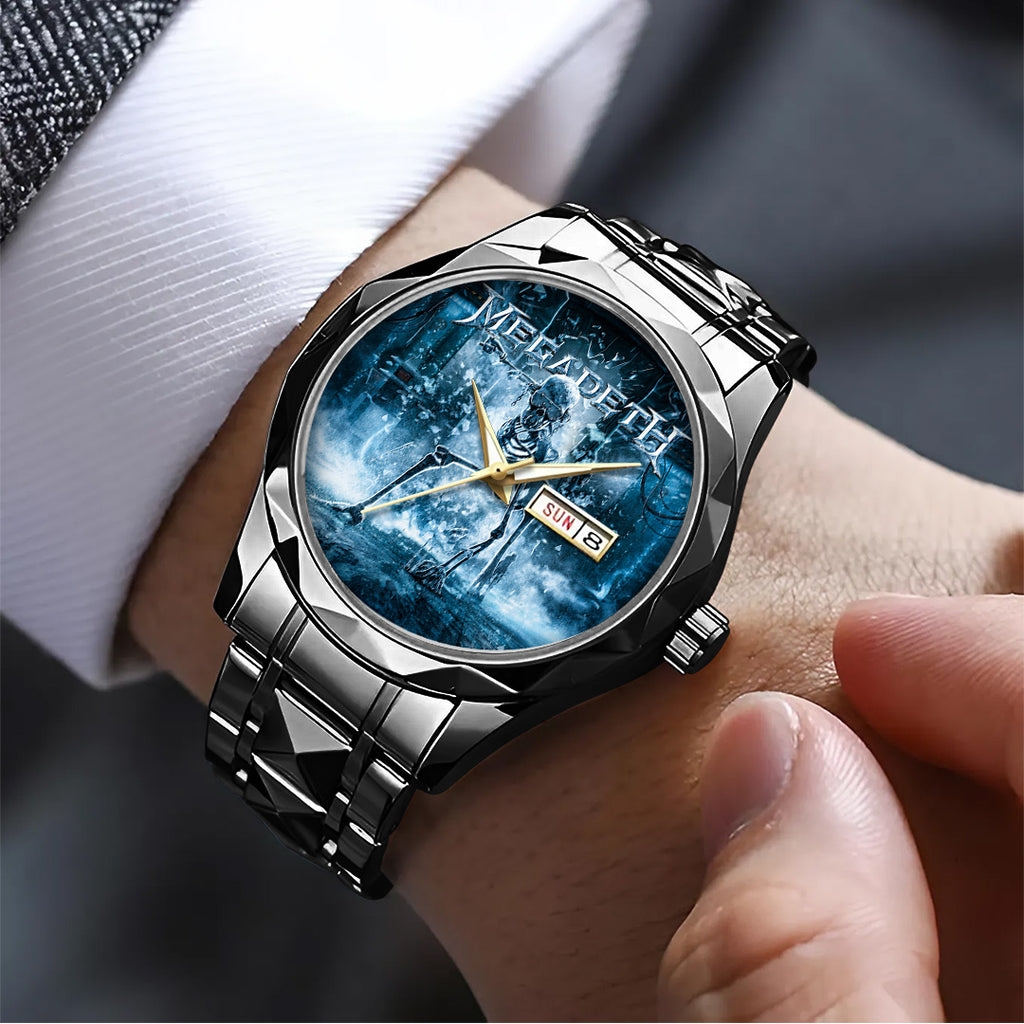 Megadeth Alloy Luxury Quartz Watch – GNE8037