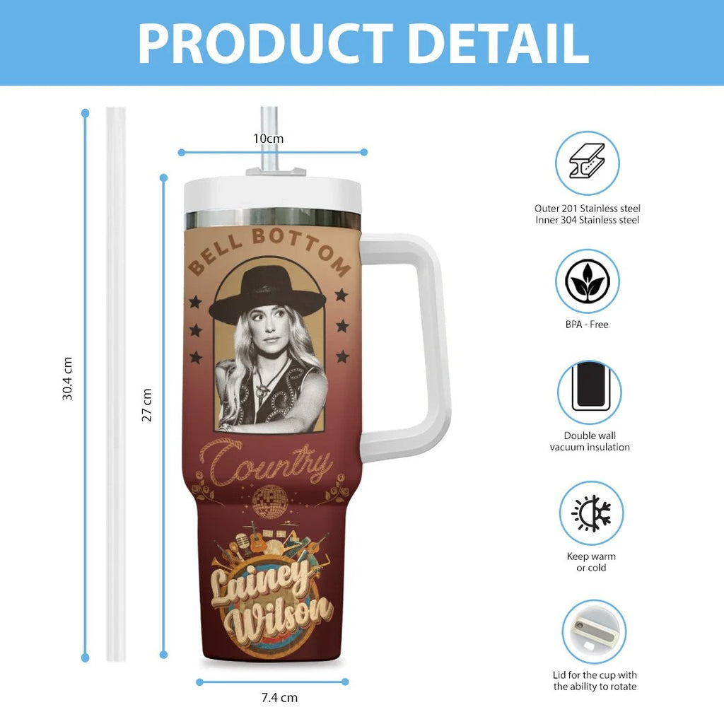 Lainey Wilson 40oz Tumbler – GNE8836