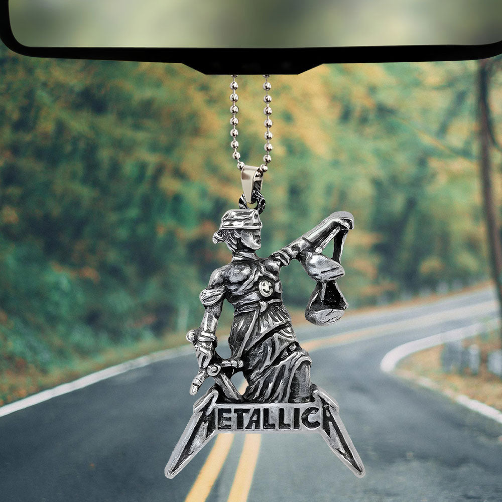 Metallica Custom Shape 2-sided Acrylic Car Ornament – GNE NEW111