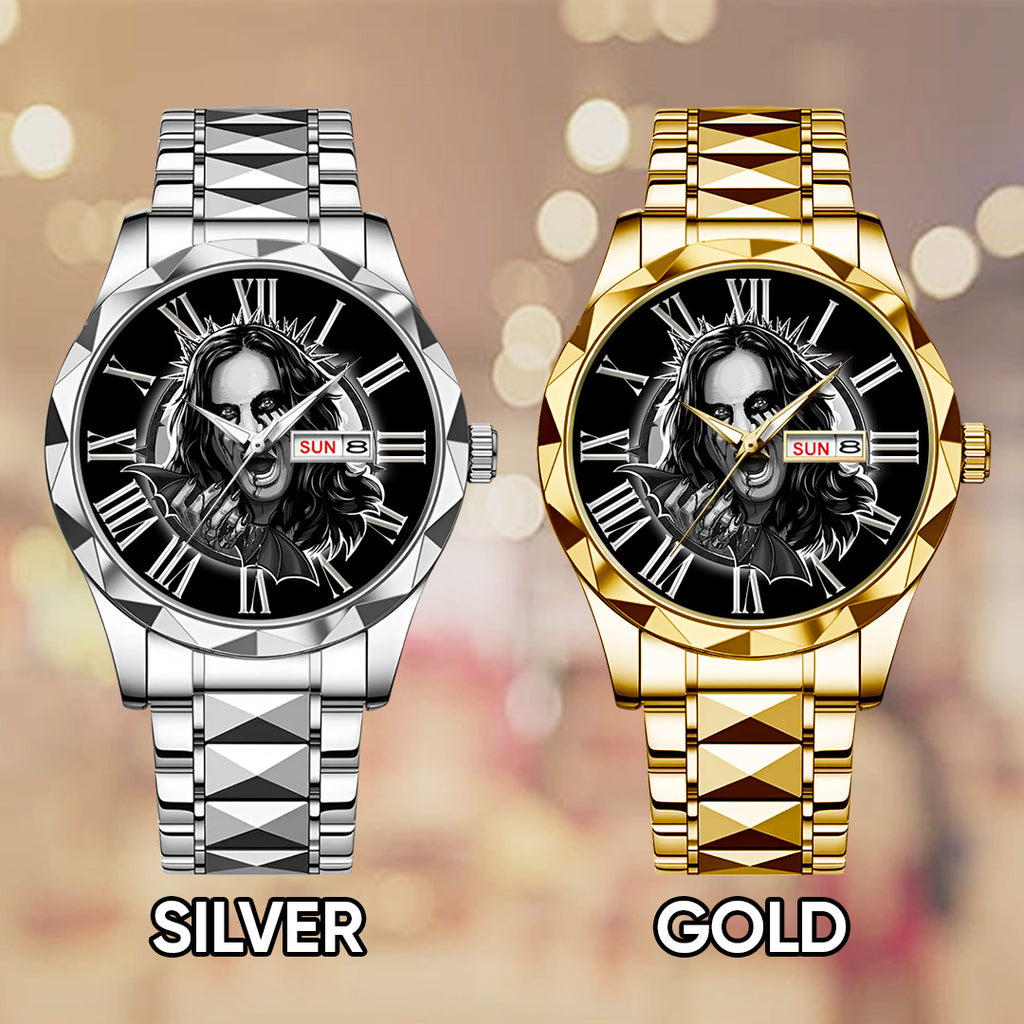Ozzy Osbourne Alloy Luxury Quartz Watch – GNE NEW546