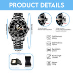 Ozzy Osbourne Alloy Luxury Quartz Watch – GNE NEW546